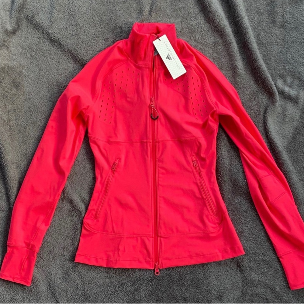 NWT Adidas by Stelle McCartney Truepur Athletic Zip Jacket